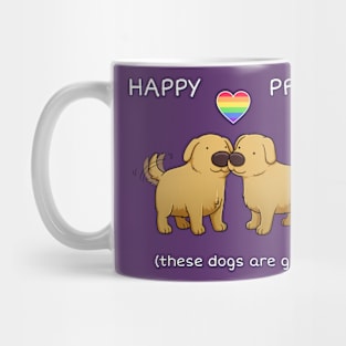 Happy Pride Dogs Mug